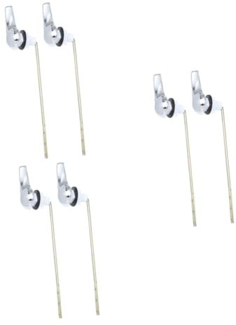 Gadpiparty 6 Stk Wc Vorne Schlüssel Wassergehäuse Einzeldruckspülung Halloween-miniaturfiguren Wc-spülgriff Schalter Sandwichbeutel Für Kinder Wc-spülhebel Die Toilette Deckel Klatschen Eisen