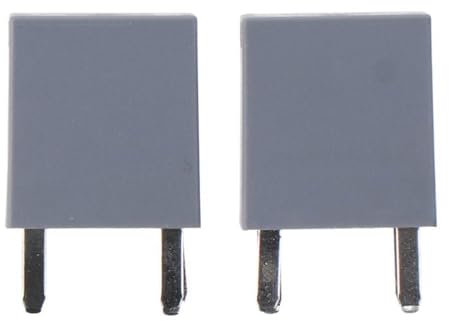 YYlingx 2Pcs Automotive Fan Relay Black 13500114 12V 4 Pins for Air Conditioning for GM Vehicle Models