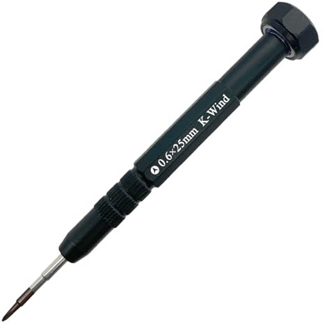 Triwing Screwdriver Y0.6 Y000 0.6mm, Precision Screwdriver Compatible with OLED, Apple Watch & iPhone, Magnetic Tri-wing 000 Y Shape, Lightweight, Tri point, S2 Steel, Smooth Turning Cap