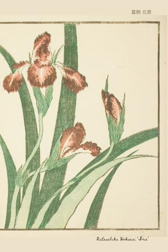 Japanese Art Notebook ノート: Hokusai’s Iris — Aesthetic Journal, Vintage Planner & Stationery Gift from The Letter Lab Collection