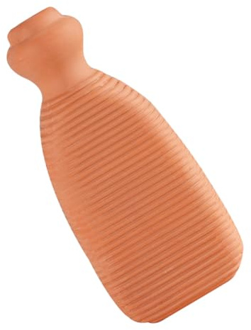 Healvian Fußschrubber aus Natürlichem Terrakotta Bimsstein mit Massagefunktion Fußfeile für Rissige Fersen Ergonomischer Griff Langlebiges Keramik Peeling Kompakt für Reise und Fußpflege