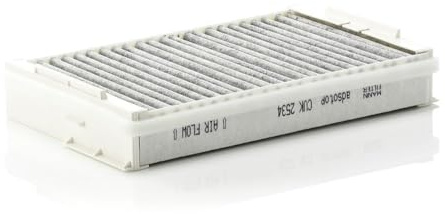 MANN-FILTER, CUK 2534 Cabin Air Filter, Activated Carbon | For Trucks & Buses, Dust and Pollen Filtration, Odor reduction, True OE Engineering