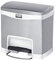Rubbermaid Commercial Products Slim Jim 1901984 15 Litre Front Step Step-On Stainless Steel Wastebasket - White
