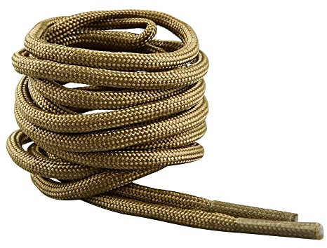 IRONLACE Paracord 550 Boot & Shoe Laces - Coyote Brown - 72 Inches - 183 cm