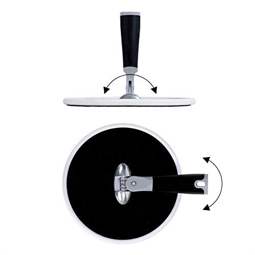 Werku WK601760, Lijadora Circular Paredes-Techos, Disco 225 mm, Graduable 180º, Incluye 3 discos de lija