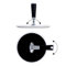 Werku WK601760, Lijadora Circular Paredes-Techos, Disco 225 mm, Graduable 180º, Incluye 3 discos de lija