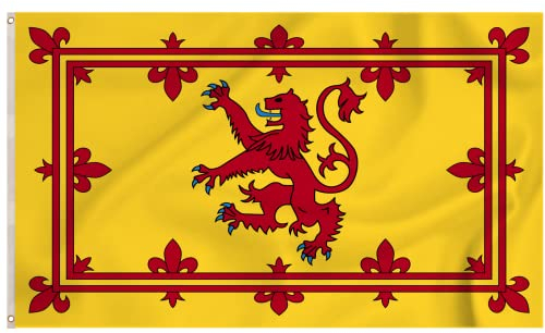 Storm&Lighthouse Drapeau écossais avec œillets - 1,5 x 0,9 m