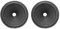 uxcell 8 Paper Speaker Cone Subwoofer Drum Ripple Paper 1 Coil Diameter with Foam Surround Dark Grey 2 Pcs