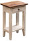 Invicta Interior Edler Telefontisch LA Fleur Landhaus Mahagoni Shabby Chic weiß Beistelltisch