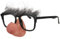 Amosfun lustige Brille Party Sonnenbrille mit Schwein Nase Kostüm Sonnenbrille Neuheit Brillen für Halloween Party Gefälligkeiten Lieferungen (schwarz)