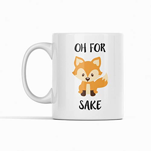 personalisedstore.co.uk Oh for Fox Sake Keramiktasse 313 ml