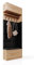 PLATAN ROOM Wand-Garderobe Set mit Garderobenpaneel & Schuhschrank & Hängeschrank 100 cm Flurgarderobe Garderobenset Flur Eiche Holz Weiß (Eiche Gold, 4-TLG. mit 12 paneel)