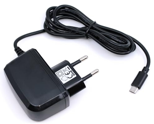 Ladegerät für Gigaset QV1030 QV830 Micro-USB 2A mungoo | Micro-USB, 2A, mit Kabel, für QV1030/QV830 Tablet, mungoo
