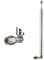 Vecys 8 Sections Telescopic Antenna SMA Male Connector Radio Replacement Antenna 735cm for TV AM FM Radio Stereo Receiver