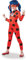 Rubie's - Panoplie Ladybug + Set Yoyo & Ohrringe - 155160L - Größe L 7-8 Jahre