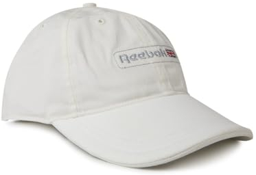 Reebok Herren Cl L Cap Make It Yours Mütze, weiß, Einheitsgröße