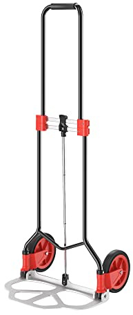 ClosetMaid Folding Hand Truck Dolly Cart with Telescoping Handle, 150 lbs. Capacity, 20501, Black