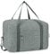 für Ryanair Handgepäck 40x20x25 & Handgepäck Tasche für Flugzeug - Faltbare Klein Reisetasche Damen & Weekender Damen - Handgepäck Koffer 20L (Grau (mit Schultergurt))