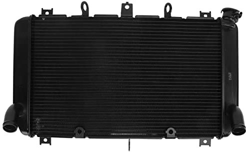 Aramox Raffreddamento Radiatore Moto, Radiatore di Raffreddamento Moto Sostituzione Efficiente in Alluminio Ad Alte Prestazioni per Z900 2017-2020