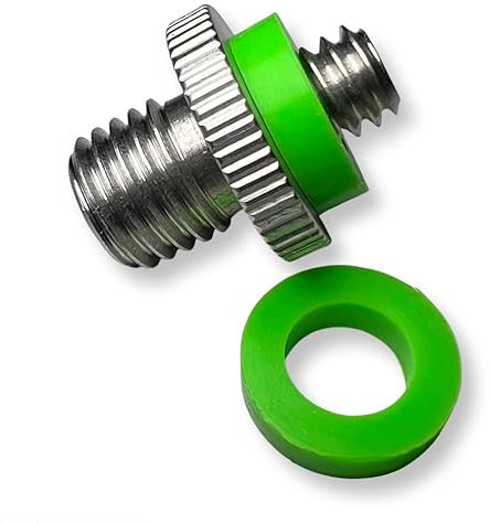 Bankstick Adapter.Stainless steel Digital Camera Video Adapter For Carp Fishing Bankstick Tripod Pod Photos. Includes custom O-Rings..