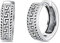 925 Sterling Silber Griechische Hohlmuster Ohrringe Große Creolen Griechischer Stil Vintage Ohrringe Herren Jungen Schmuck Geschenk