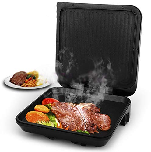 Macchina per crepe elettrica multifunzionale a doppia faccia, torta per pizza, forno elettromeccanico, pentola a secco, teglia antiaderente