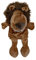 Proumhang Hand Puppets With Full Body for Kids,Animal Hand Puppets Farm Theme Puppets Toys Set,Plush Pretend Toys Zoo Friends Puppet Theatre with Movable Open Mouth,35cm,Brown Lion