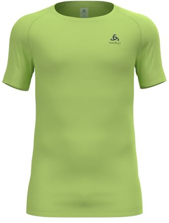 ODLO Herren Active F-Dry Light Funktionsunterwäsche Kurzarm Shirt, Sharp Green, L EU