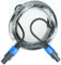 Paccs 1 x 15 m Lautsprecherkabel, Speakon Stecker 4 pol, PA Boxenkabel 2 x 1.5mm²