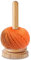 PRITOK Wollabwickler Wollknäuelhalter Holz Garnhalter Wolle Wollabwickler Holz Drehbarer Wollabwickler mit Kugellager, Wollwickler, Garnrollenhalter, Wollknäuelhalter für Strickliebhaber