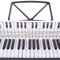 Chord Reference Poster for Piano and Keyboard Suitable for Beginners in Music Education