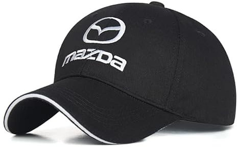 LIUBYEW Auto Baseball Cap, für Mazda MX-5 III (NC) 2005-2023 2024 Auto Baseballkappe Autoplakette Herren Damen Kappe Verstellbar Basecap Cap Accessoires,A-M