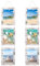 CYEER 2 Stück 13x18 CM Bilderrahmen Collage, Fotorahmen für Mehrere Fotos, Collage Rahmen, Fotorahmen Collage, Collagen Bilderrahmen für Wanddekoration anzuzeigen, Vintage-Weiß
