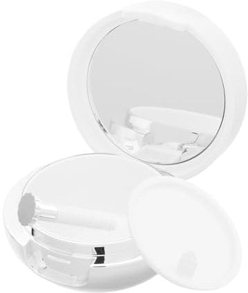 Beaupretty Travel-Ready Lip Mask Box Built-in Brush Silicone Lip Care Containers for Sample Jars
