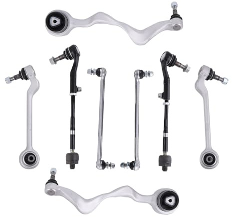 maXpeedingrods Querlenker Vorderachse 8-teilig für BMW 1er 3er E81 E82 E87 E88 E90 E91 E92 E93 Querlenker Dreieckslenker Koppelstange Vorne
