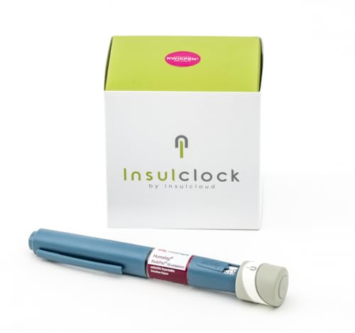 Insulclock Cap –Capuchón Inteligente para Pluma de Insulina con Bluetooth y Registro Automático – Gestión de Diabetes en tu Rutina Diaria – Compatible con Flextouch y KwikPen. (KwikPen)
