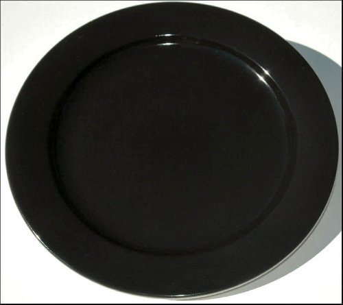 Bopla! Black, Porzellan grosser Essteller, Large Plate