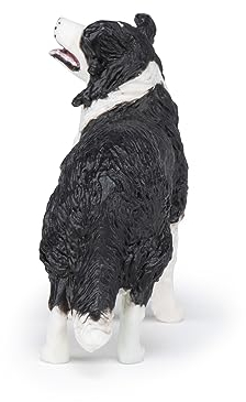 Papo 54008 Leben AUF DEM Bauernhof Sparks, Tierdruck, Border Collie Figur, Mehrfarben, oner Size