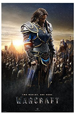 Warcraft Lothar Maxi Poster, Holz, Mehrfarbig