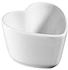 Staub Keramik XS 2er Set Mini Förmchen Ramekin Dessertschale Reinweiß 8 cm