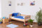 Steiner Shopping Jugendbett/Kinderbett Easy Premium Line K1/n/s, Buche Vollholz massiv Natur - Maße: 90 x 190 cm