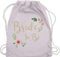 Turnbeutel Rucksack - Bride To Be - Unisize - Pastell Rosa - beutel jga jungesellenenabschied braut sportbeutel stoff poltern frauen outfit jungesellinenabschied taschen hen party accessories