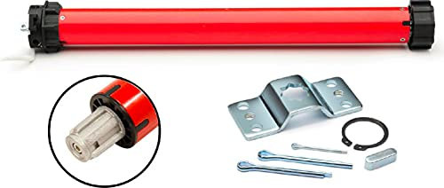 Dieffematic Tapparella 50Nm 100Kg Automatica 230V - Transistor bipolare o MOSFET - Pistone - Rosso