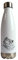 CADEAUX.COM - Gourde Isotherme Jungle - Personnalisable en INOX - Bouteille Isotherme 500 ML avec Bouchon À Vis- Idée Cadeau Personnalisé