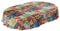 Wachstuchtischdecke abwaschbar Garten Tischdecke Wachstuch Rund Oval Eckig Indoor Outdoor Retro Cafe USA Amerika Style Oval 180x140cm