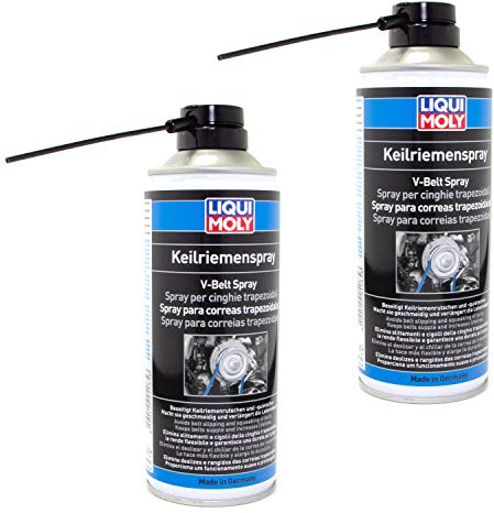 Keilriemen Antriebsriemen Zahnriemen V-Belt Spray LIQUI MOLY 4085 2x 400 ml