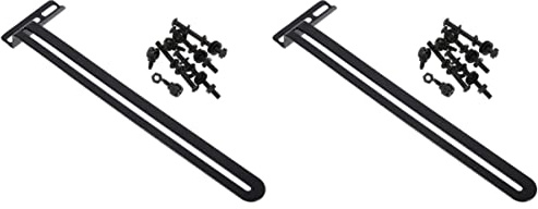 SOLUSTRE 2 Sätze Grafikkarten-lüfter Halterung Heizstrahler Gpu-grafikkarte Gpu-Halter Computer-Fan Gehäuselüfter Kühlregal Für Grafikkarten Lüfterhalterung Nord-süd-brücke Kühler Metall