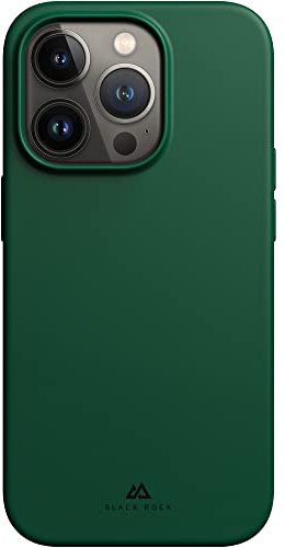 Black Rock - Hülle Urban Case Silikonhülle Passend für Apple iPhone 14 Pro I Handyhülle, Silikon, Dünn, rutschfest (Dunkelgrün)
