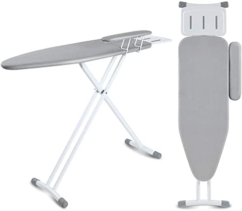 ASSE da Stiro per Interni, Maniche di Ferro Fisse Tavolo da Stiro Pieghevole Casa Balcone Dormitorio ASSE da Stiro Adatto per Camicie (Color : A, Size : 125 * 36 * 90cm)