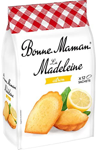 Lot de 6 unités *** BONNE MAMAN Madeleines au citron 12 madeleines 300g*** soit un format carton de 6 unités ***